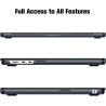 FINTIE Coque Compatible avec MacBook Air 15 Pouces M5 M4 M3 M2 (2026/2025/2024/2023, A3448/A3241/A3114/A2941), Coque Fine et Lég