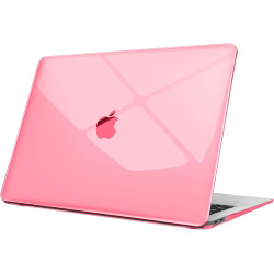 FINTIE Coque Compatible avec MacBook Air 13 Pouces M1 (A2337) / MacBook Air 13 2020/2019/2018 (A1932/A2179), Etui Rigide Fin Hou