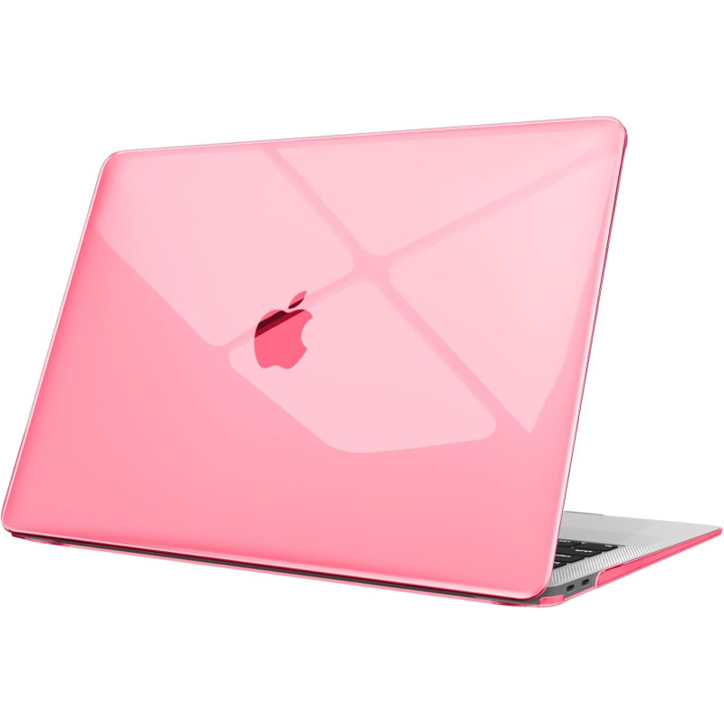 FINTIE Coque Compatible avec MacBook Air 13 Pouces M1 (A2337) / MacBook Air 13 2020/2019/2018 (A1932/A2179), Etui Rigide Fin Hou