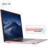FINTIE Coque Compatible avec MacBook Air 13 Pouces M1 (A2337) / MacBook Air 13 2020/2019/2018 (A1932/A2179), Etui Rigide Fin Hou