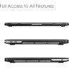 FINTIE Coque Compatible avec MacBook Pro 13 Pouces 2022-2016 (M2 & M1 A2338 / A2289 / A2251 / A2159 / A1989 / A1706 / A1708), Ét