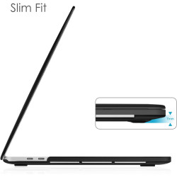 FINTIE Coque Compatible avec MacBook Pro 13 Pouces 2022-2016 (M2 & M1 A2338 / A2289 / A2251 / A2159 / A1989 / A1706 / A1708), Ét