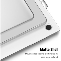 FINTIE Coque Compatible avec MacBook Pro 14 Pouces M5 M4 M3 M2 M1 Pro/Max (2026-2021), Etui Fin Léger Housse de Protection en Pl