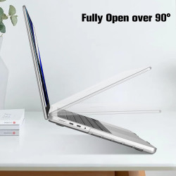 FINTIE Coque Compatible avec MacBook Pro 14 Pouces M5 M4 M3 M2 M1 Pro/Max (2026-2021), Etui Fin Léger Housse de Protection en Pl
