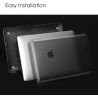 FINTIE Coque Compatible avec MacBook Air 13 Pouces M1 (A2337) / MacBook Air 13 2020/2019/2018 (A1932/A2179), Etui Rigide Fin Hou