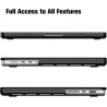 FINTIE Coque Compatible avec MacBook Pro 16 Pouces M5 M4 M3 M2 M1 Pro/Max (2026/2024/2023/2021), Etui Rigide Fin Housse en Plast