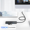 acer Hub USB C vers 4 Ports USB 3.0,Hub Multiport USB C, Extension USB pour iPhone 15 Plus ProMax,MacBook Pro Air 2023 iPad Pro 