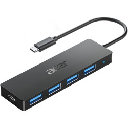 acer Hub USB C vers 4 Ports USB 3.0,Hub Multiport USB C, Extension USB pour iPhone 15 Plus ProMax,MacBook Pro Air 2023 iPad Pro 