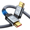 Snowkids 8K Câble HDMI 1.5M, Ultra Haut Débit 48Gbps 8K@60Hz 4K@120Hz Cordon HDMI 2.1, HDR10+ ARC eARC HDCP 2.2&2.3 Compatible a