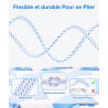 Câble Ethernet Cat 8, RJ45 1m 2m 3m 5m 10m 20m 30m Cable Réseau, Cat8 40Gbps 2000MHz Gigabit S/FTP Nylon Câble Internet Lan pour