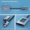 BENFEI Lecteur de Carte SD 4.0, Lecteur de Carte mémoire USB-C/USB-A 2-en-1, pour SDXC, SDHC, SD, MMC, RS-MMC, Micro SDXC, Micro