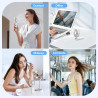 Rintea Mini Ventilateur Portable, 6 vitesses avec Écran LED, Rechargeable USB-C, Silencieux Petit Ventilateur de Bureau pour voy