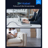 LISEN 240W Cable USB C Charge Rapide, 2m+2m PD 5A Cable USB C vers USB C Câble Chargeur USBC Nylon Tressé pour iPhone 17 16 Sams