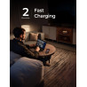 LISEN 240W Cable USB C Charge Rapide, 1m+1m PD 5A Cable USB C vers USB C Câble Chargeur USBC Nylon Tressé pour iPhone 17 16 Sams