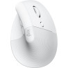 Logitech lift souris ergonomique verticale, sans fil, bleutooth ou récepteur usb logi bolt, silencieuse, 4 boutons, compatible a