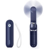 JISULIFE Ventilateur de Poche, Mini Ventilateur à Main Portable, à Piles Rechargeables par USB [14-21 heures], Ventilateur Perso