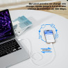 USB C Cable Quick Charge 3A, [2M/Pack of 2] Type to USB C Cable for iPhone 17 16 15 /Air/Plus/Pro Max, for Samsung Galaxy S22/S2