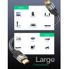 Southlight 10K 8K Câble HDMI 2.1 3M, 8K 60Hz 4K 120Hz 48Gbps Ultra Haut Débit HDR10+ ARC eARC HDCP 2.3 Compatible avec Netflix R