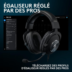 Logitech G Pro X SE Casque Gaming Filaire avec Microphone Micro détachable DTS Headphone X 7.1 pour PC Xbox One Xbox Series X|S 