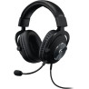 Logitech g pro x casque filaire gamer over-ear avec micro bleu vo!ce, dts headphone:x 2.0, transducteurs pro-g 50mm, son surroun