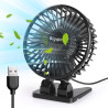 Petit ventilateur de bureau USB, petit mais puissant, mini ventilateur de refroidissement de table avec 3 vitesses de réglage à 