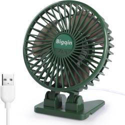 Mini Ventilateur Portable, Ventilateur Silencieux Usb, 3 Vitesses en un Seul Bouton, Petit Ventilateur Puissant, Mini ventilateu