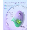 TECKNET Souris Verticale, 4800 DPI Souris sans Fil Ergonomique, Protège Le Bras, Souris sans Fil 6 Boutons pour PC, Mac, Vert Vi