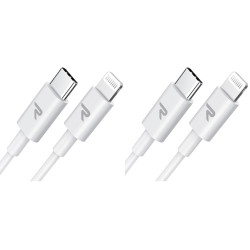 RAMPOW Cable iphone 1M【MFi Certifié C94】, Cable USB C vers Lightning Charge Rapide, Chargeur iPhone Power Delivery 3.0 pour iPho