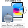 JETech Protection D'écran pour iPad (A16) 11ème/10ème Génération (2025/2022), Film de Protecteur en Verre Trempé, HD Clair, Lot 
