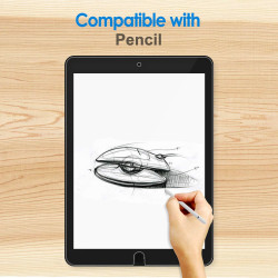JETech Film de Protection Écran pour iPad Air 3 (10,5 Pouces Modèle 2019) et iPad Pro 10,5 (2017) en Verre Trempé, Lot de 2