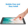 JETech Film de Protection Écran pour iPad Air 3 (10,5 Pouces Modèle 2019) et iPad Pro 10,5 (2017) en Verre Trempé, Lot de 2