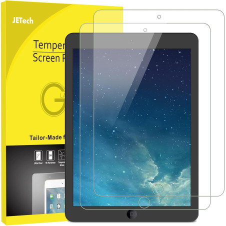 JETech Protection Écran pour iPad (9,7 Pouces, Modèle 2018/2017, 6ème/5ème Génération), iPad Air 1, iPad Air 2 et iPad Pro 9,7 P