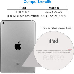 JETech Film de Protection Écran pour iPad mini 5/4 (Modèle 2019/2015, 5ème/4ème Génération), Verre Trempé, Lot de 2