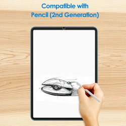 JETech Protection Écran pour iPad Air 5/4 (10,9-Pouces, Modèle 2022/2020, 5e/4e Génération), Film de Protection en Verre Trempé,
