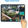 JETech Protection Écran pour iPad Air 5/4 (10,9-Pouces, Modèle 2022/2020, 5e/4e Génération), Film de Protection en Verre Trempé,