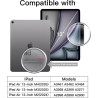 JETech Protection D'écran pour iPad Air 13 Pouces M4/M3/M2 (2026/2025/2024), Film en Verre Trempé 9H, HD Transparent, Lot de 2