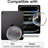 JETech Protection D'écran pour iPad Pro 13 Pouces M5/M4 (2025/2024), Film en Verre Trempé 9H, HD Transparent, Lot de 2