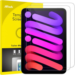 JETech Protection D'écran pour iPad mini (A17 Pro, Modèle 2024, 7ème Génération) / mini 6 (Modèle 2021, 6ème Génération), 8,3 Po