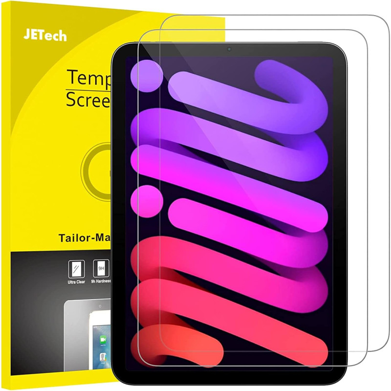 JETech Protection D'écran pour iPad mini (A17 Pro, Modèle 2024, 7ème Génération) / mini 6 (Modèle 2021, 6ème Génération), 8,3 Po