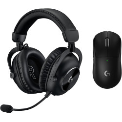 Logitech G PRO X SUPERLIGHT 2 LIGHTSPEED souris gaming sans fil, recharge USB-C, PC et Mac + PRO X TKL LIGHTSPEED casque gaming 