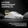 Logitech G Pro X Superlight 2c, Souris de Gaming sans Fil, Souris Pro-Grade compacte 53 g avec 5 Boutons programmables, USB-C, c