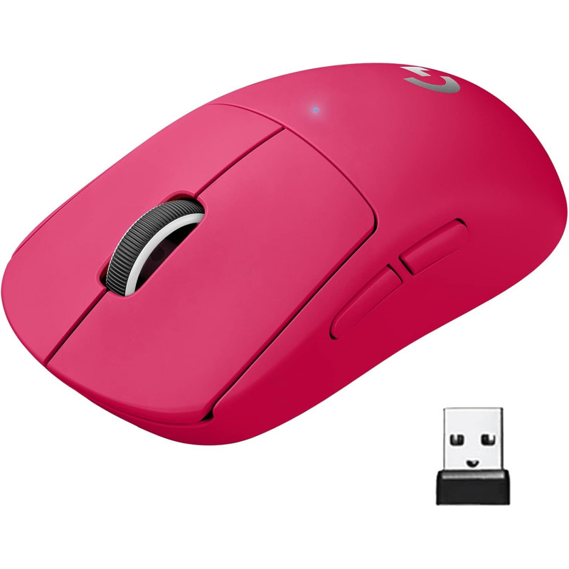 Logitech G Pro X Superlight Souris Gaming sans Fil, Ultra légère 63g, Capteur Hero 25K, 25 600 PPP, 5 Boutons Programmables, Lon