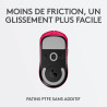 Logitech G Pro X Superlight Souris Gaming sans Fil, Ultra légère 63g, Capteur Hero 25K, 25 600 PPP, 5 Boutons Programmables, Lon