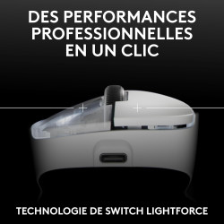 Logitech g pro x superlight 2 dex lightspeed, souris gaming sans fil, capteur 32k dpi, recharge usb-c + pro x 2 lightspeed casqu