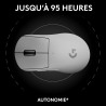 Logitech g pro x superlight 2 dex lightspeed, souris gaming sans fil, capteur 32k dpi, recharge usb-c + pro x 2 lightspeed casqu