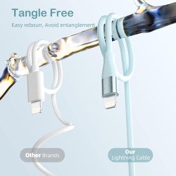 iPhone Chargeur Câble [Certifié MFi] 2M/Lot de 3 Câble Lightning Charge Rapide Cord Compatible avec iPhone 14 13 12 11 Pro Max X