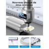 Câble iPhone, Chargeur iPhone 2M Câble Lightning USB [Certifié MFi] Cable iphone Charge Rapide Nylon Tressé Fil Chargeur iphone 