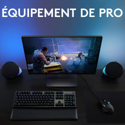 Logitech G G502 HERO Souris Gamer Filaire Haute Performance, Capteur Gaming HERO 25K, 25 600 PPP, RVB, Poids Ajustable, 11 Bouto