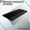 Logitech G G502 HERO souris gaming filaire avec boutons programmables et poids ajustables et G213 RVB clavier gaming rétroéclair