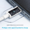 Cable USB C vers USB C, 2 Pack 1m Cable USB C Charge Rapide 60W pour Apple iPhone 17 16 15 Pro Max Pro Plus, pour iPad Pro/Air/M